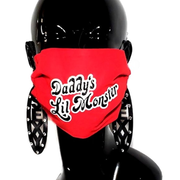 Harley Quinn Daddy's Lil Monster Ladies Tee. - Picture 4 of 6